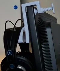 V2 Edge suspended headphone holder. 
