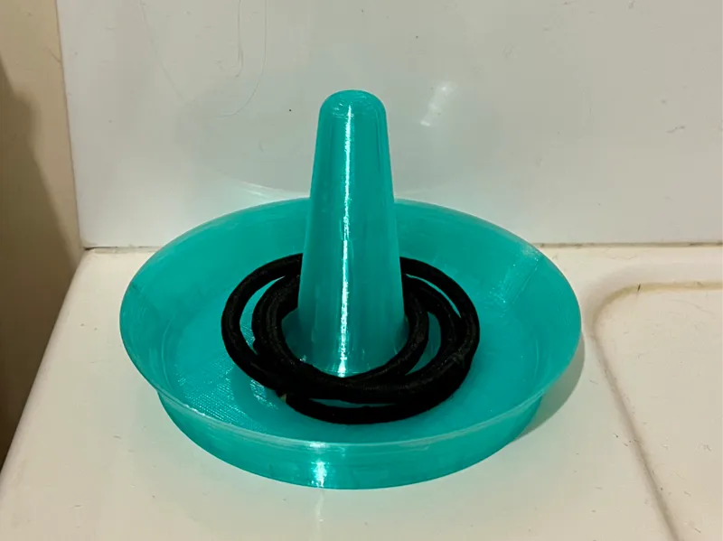 Simple Hair Tie Holder