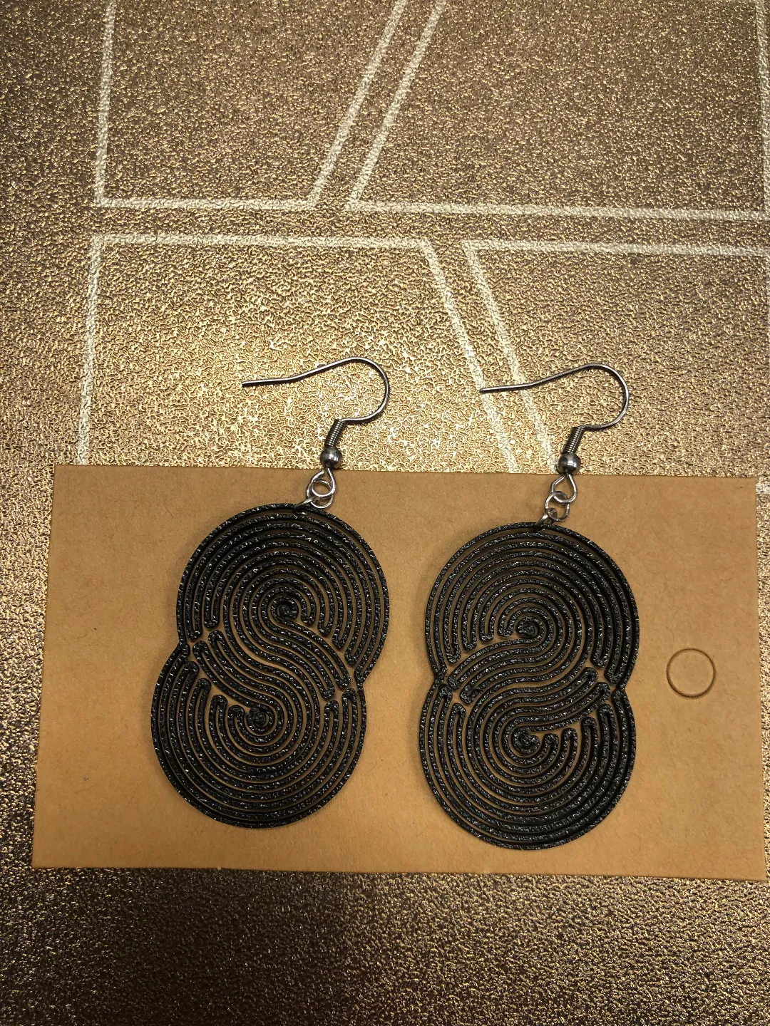 Maze earrings no AMS, 0.4 mm nozzle view 2