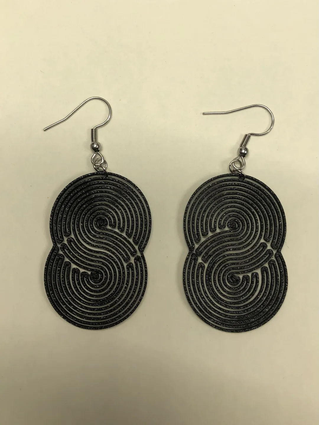 Maze earrings no AMS, 0.4 mm nozzle view 3