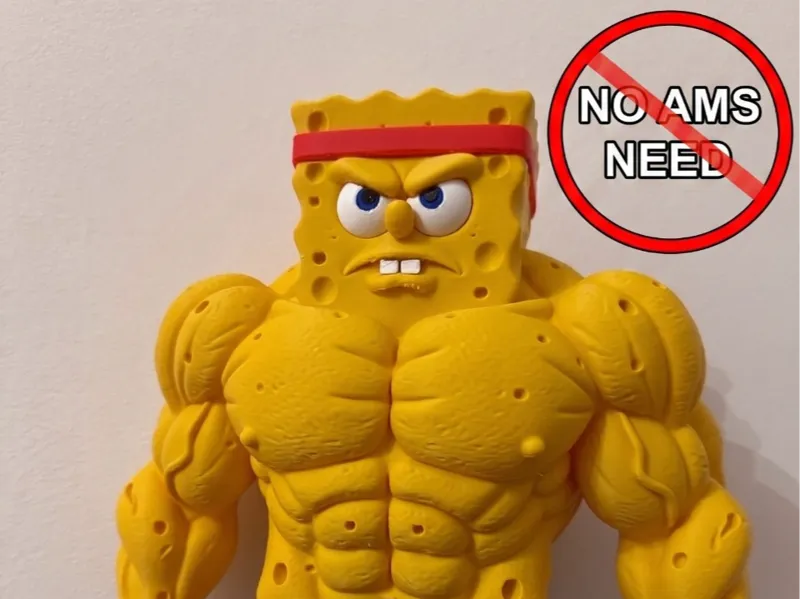 GigaChad SpongeBob / NO AMS