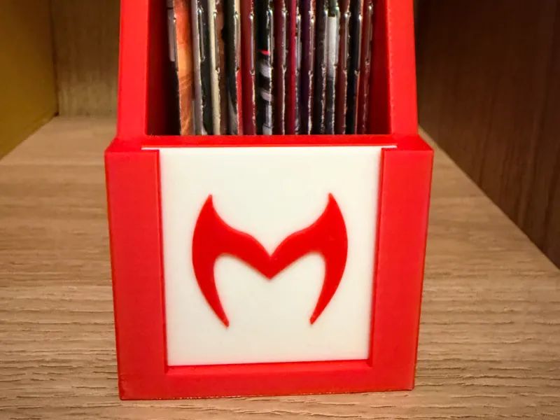 Scarlet Witch - Comic book holder label