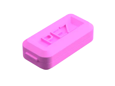 Snap fit PEZ candy box 