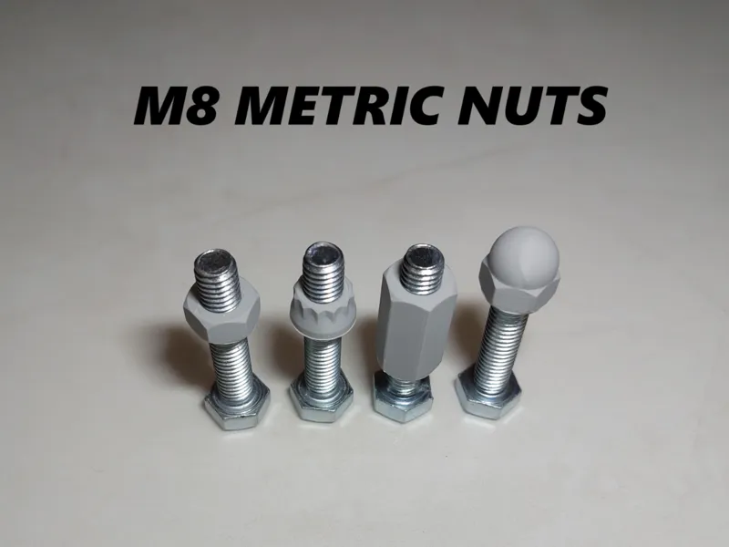 M8 Metric Nuts