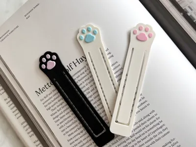 Paw Print Bookmark