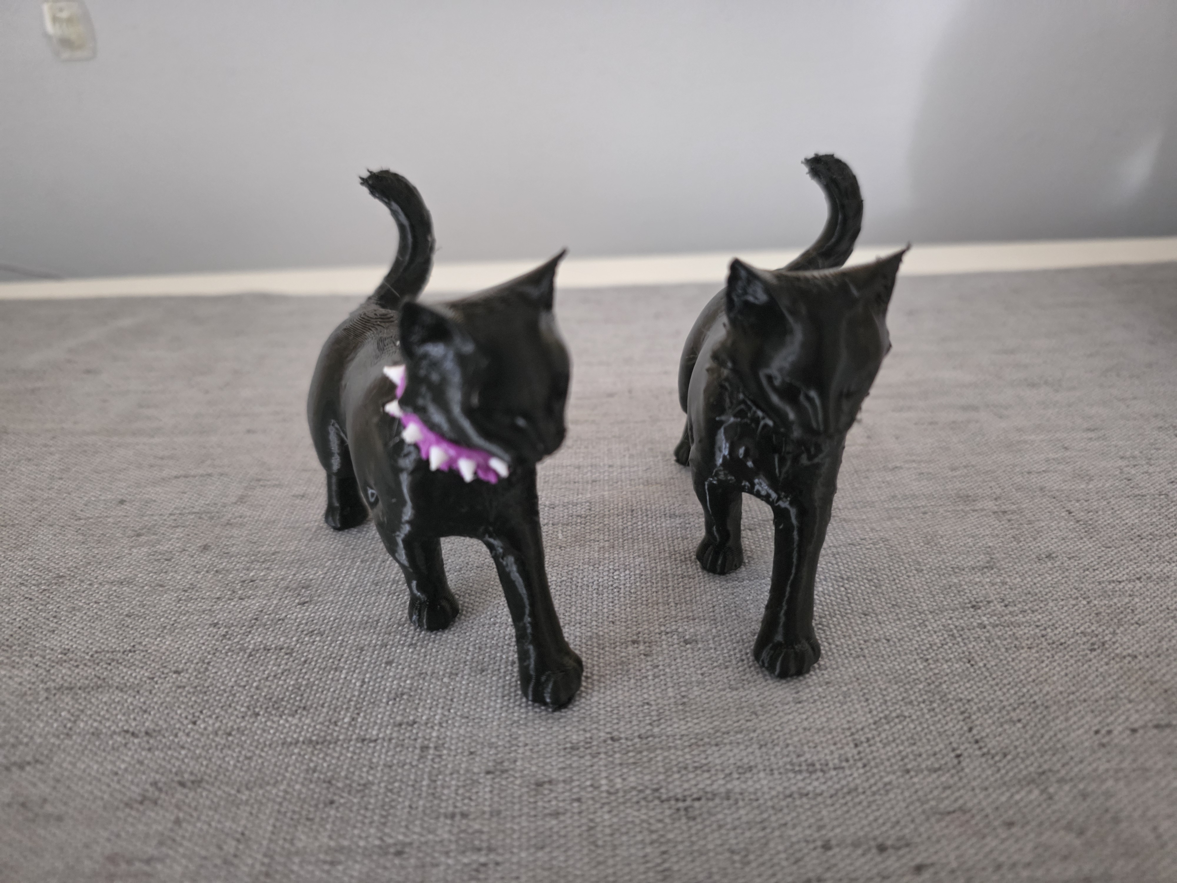 Miniatura 1 do modelo 3D Scourge Warrior Cat Model 