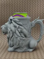 Porte-canette Lion (0,5 L et 33 cl) - chope — photo 3