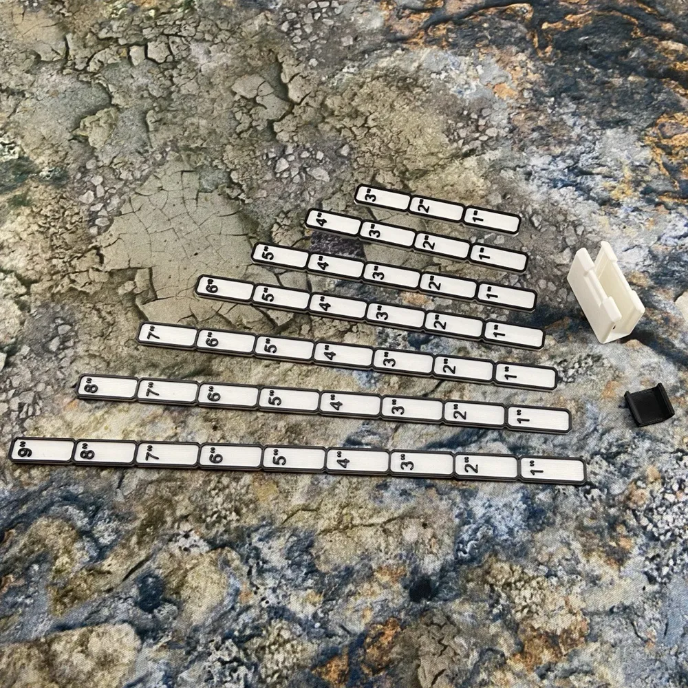 Wargame Competitive Rulers - 3 to 9 inches by NeedHammer MakerWorld ...