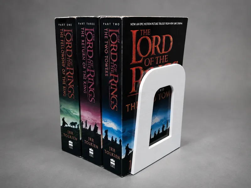 Minimalist bookend