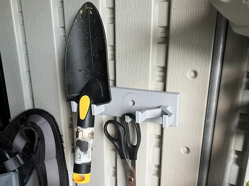 Suncast Shed Hand Tool Holder for Easy Bolt Mount