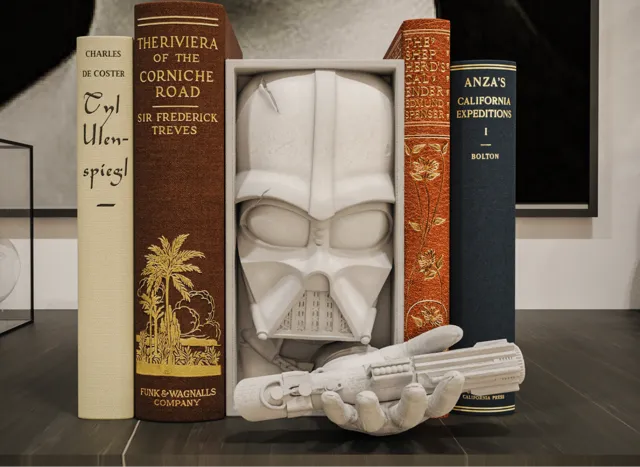 Darth Vader Book Nook and Wall Mount
