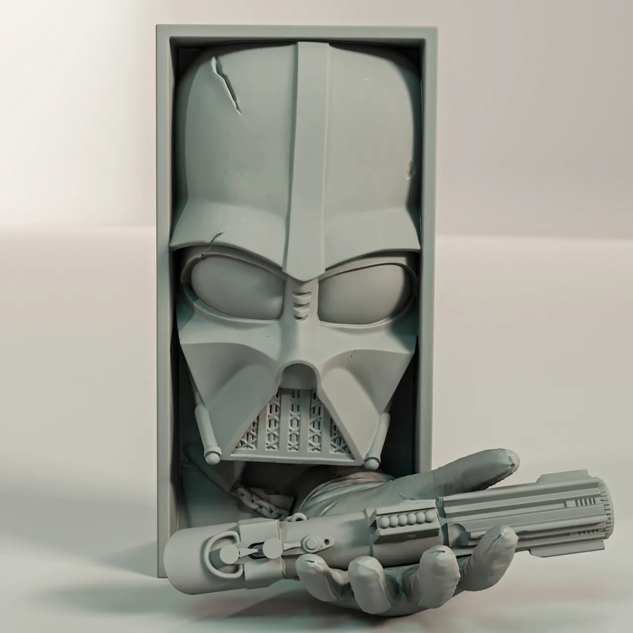 Darth Vader Book Nook and Wall Mount view 3