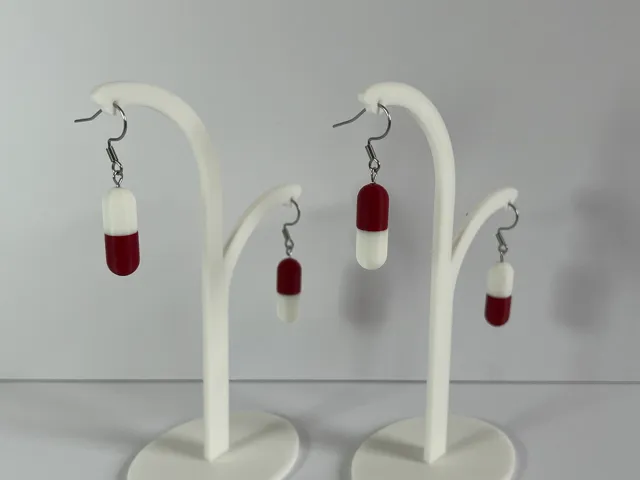 Pharmaceutical Capsules Earrings