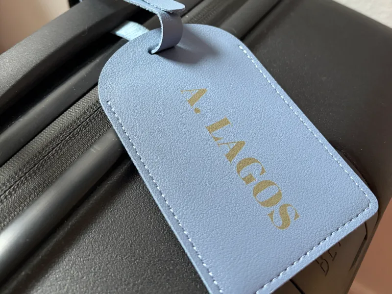 Laser Alignment Jig - Luggage Tags