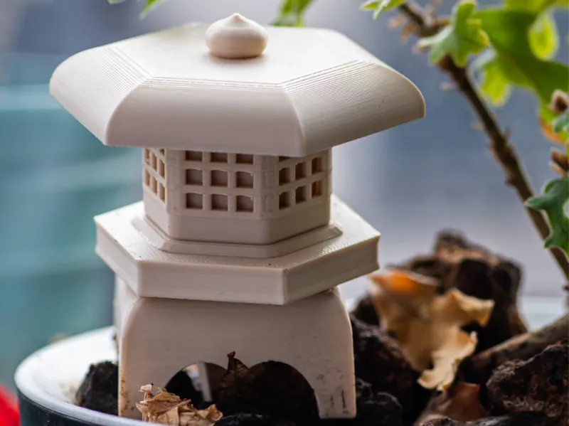 Self-Watering Stone Lantern