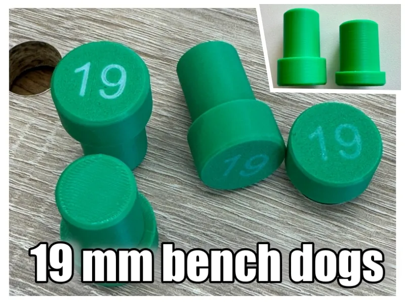 bench dog 19 mm / Anlagebolzen 19 mm