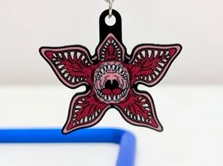 Stranger Things Demogorgon Keychain