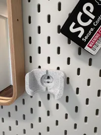 Dock AirPods Pro pour panneau Ikea Skadis (fixation T-Clip) — photo 3