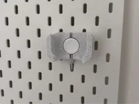 Dock AirPods Pro pour panneau Ikea Skadis (fixation T-Clip) — photo 1