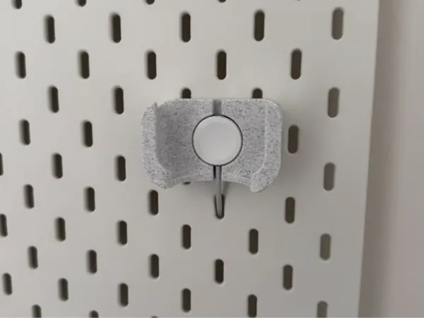 Dock AirPods Pro pour panneau Ikea Skadis (fixation T-Clip)