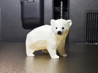 Eisbär Zweifarbig 75mm