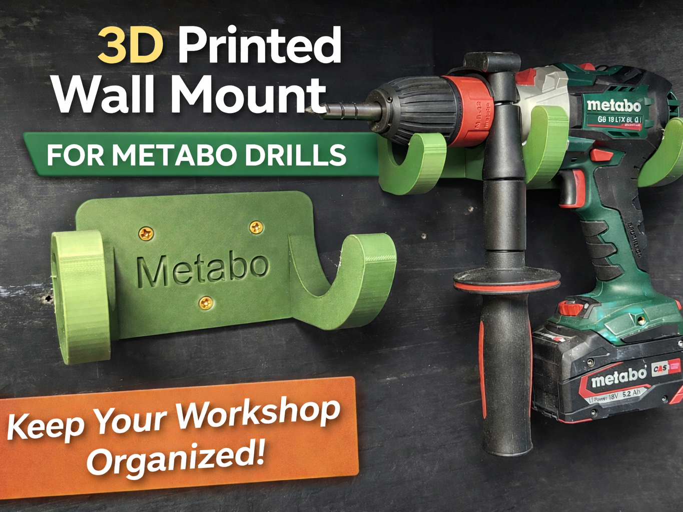 Metabo Drill wall mount