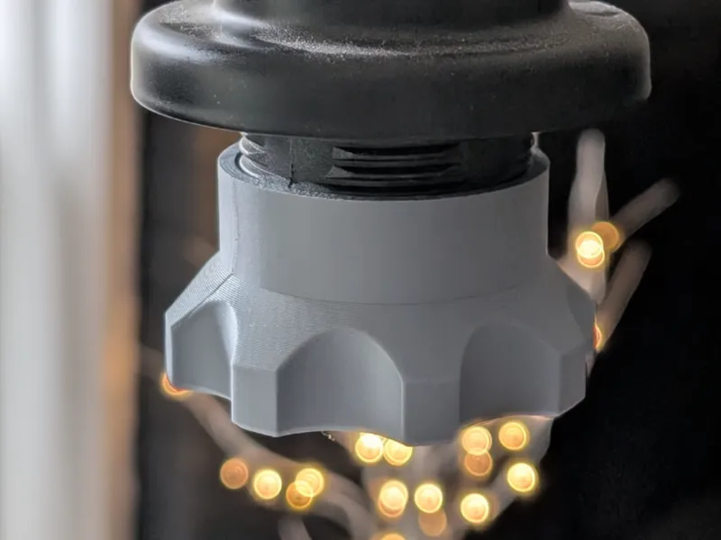 Lamp Light Lock Ring