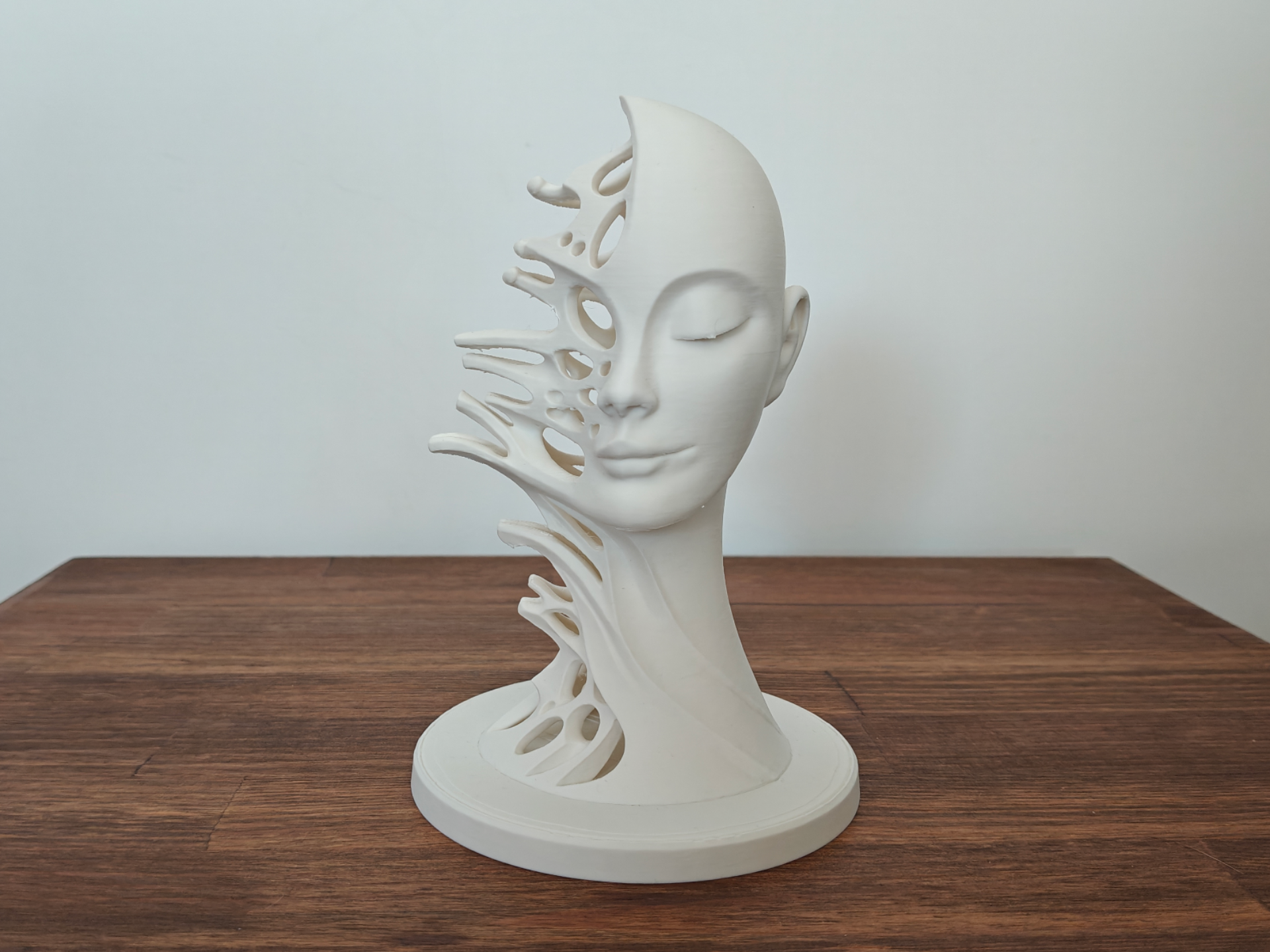Flow On Mind – Fragmented Face Decor Bust