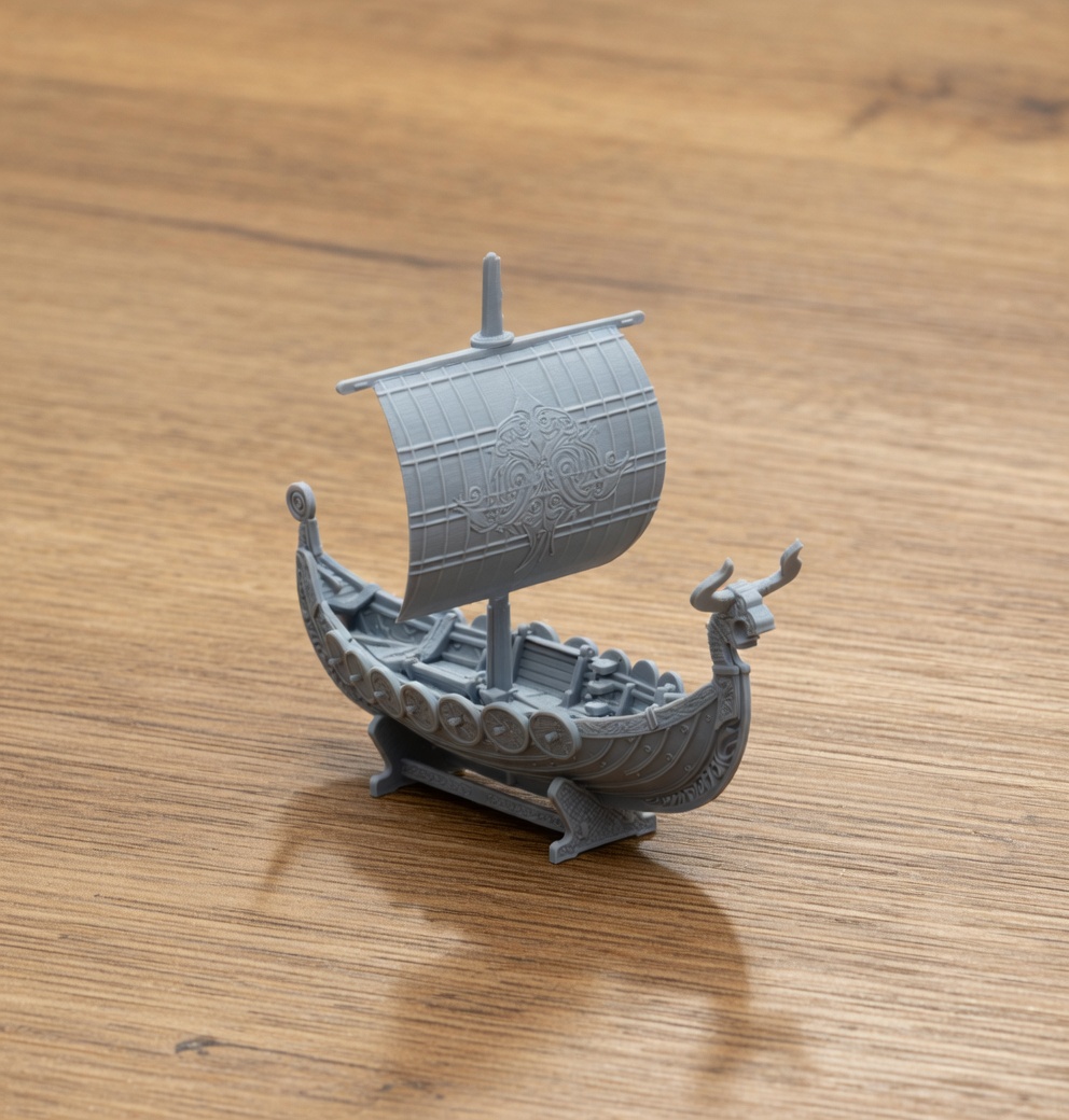 Miniatura 6 do modelo 3D VIKING LONGSHIP
