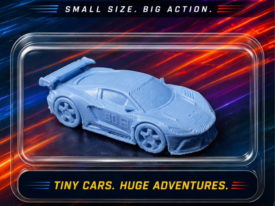 Pocket Racer #3 2cm Micro Car **COLLECT EM ALL**