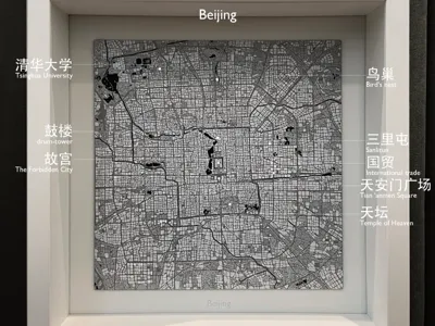 Beijing City Texture Beijing Texture 1/125K