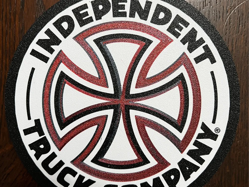 Independent Maker Sign Independent Truck Co by Drk_Current - MakerWorld