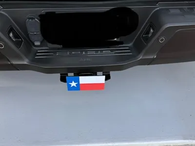 TEXAS Flag Hitch Cover