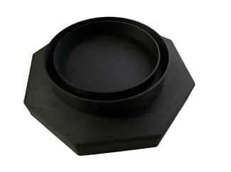 Sockel für 80mm Lithophanie für 62- 65mm LED Puck