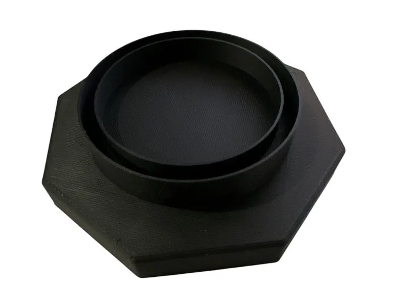 Sockel für 80mm Lithophanie für 62- 65mm LED Puck