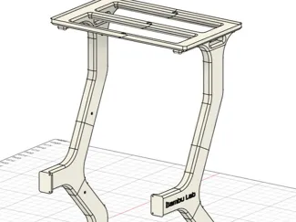 A1 Mounted / Raised Dry Box and Filament Shelf
