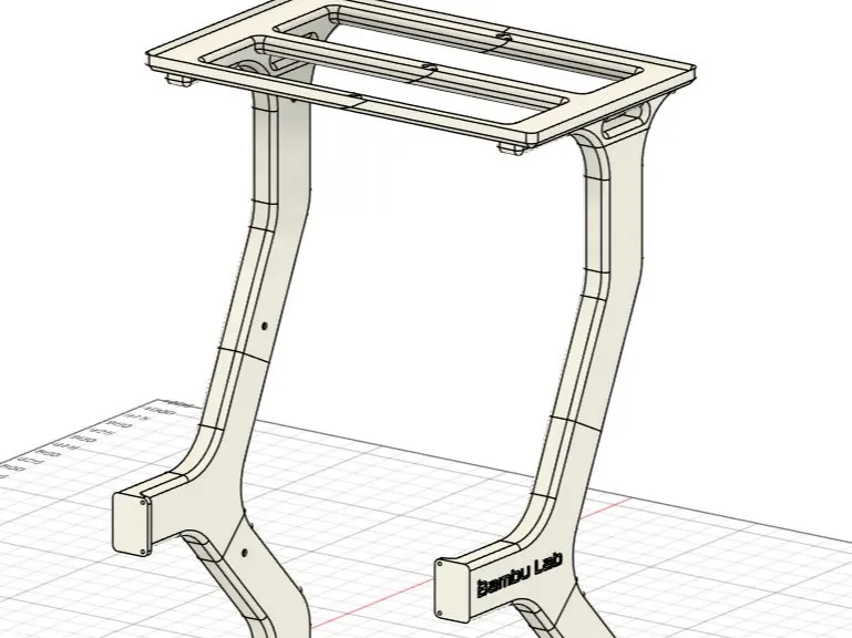A1 Mounted / Raised Dry Box and Filament Shelf