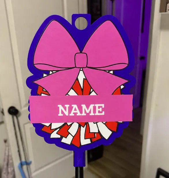 Customizable Cheer Spirit Stick view 2