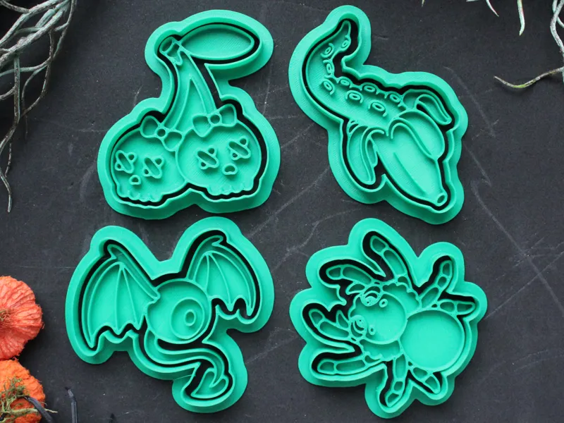 Halloween Cookie Cutter Set 4pcs 