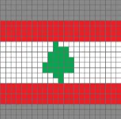 Lebanon flag 