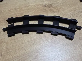 DUPLO 2712 TRAIN TRACKS CURVED RAILS