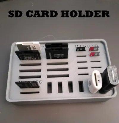 Sd card holder