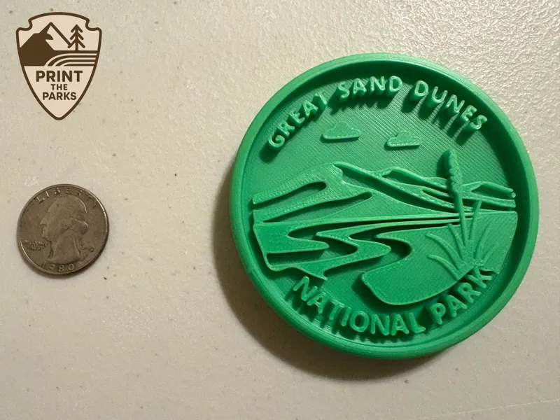 Print the Parks: Great Sand Dunes National Park