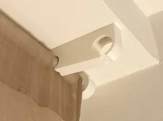 Curtain Rod Ceiling Mount Holder