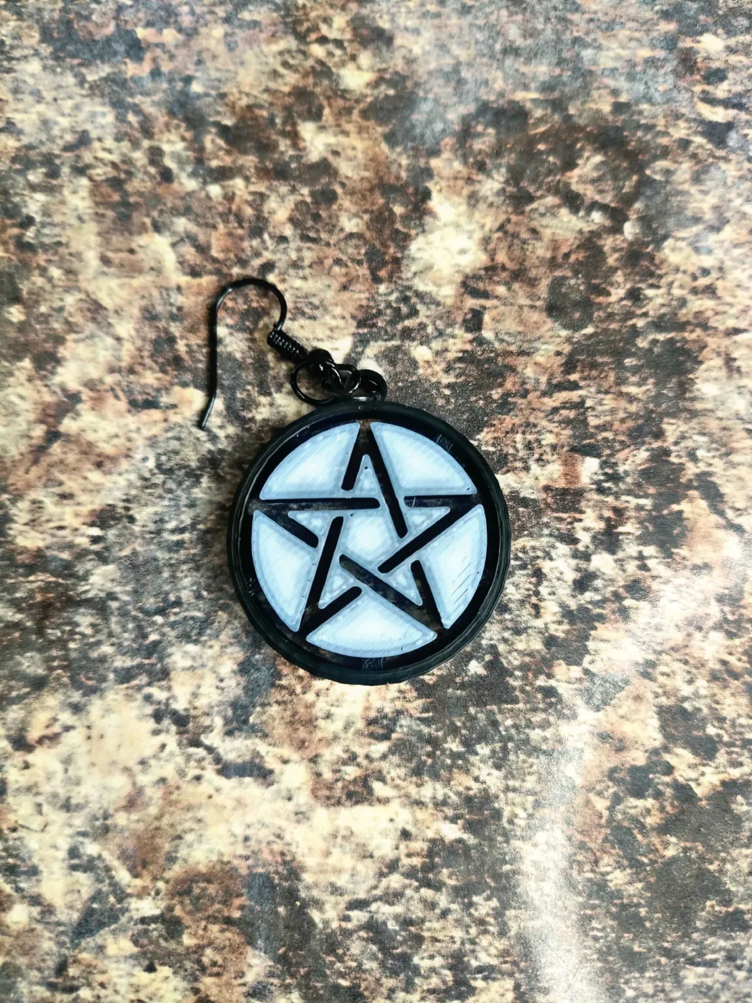 Pentagram Earrings view 2
