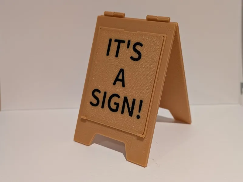 IT'S A SIGN... sign