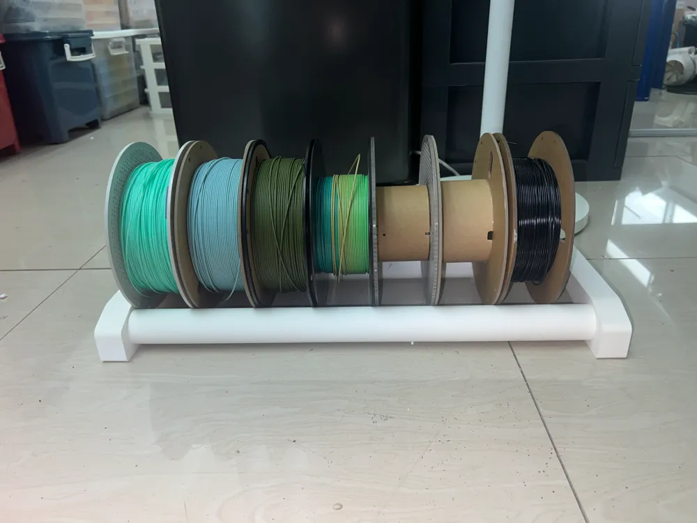 Filament spool storage rack - all printed parts by Siam3D - MakerWorld
