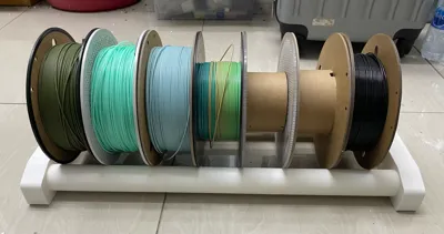 Filament spool storage rack - all printed parts by Siam3D - MakerWorld