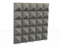 Panneau mural 3D pyramides — photo 3
