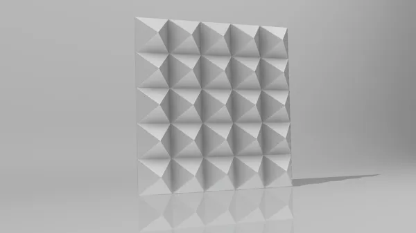 Panneau mural 3D pyramides